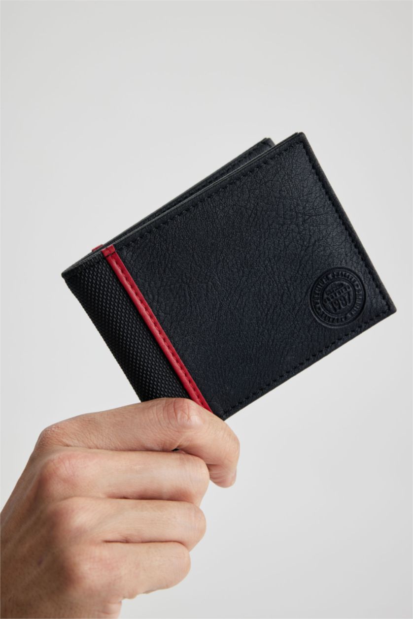 Мужчины Черный Портмоне из искусственной кожи для мужчин