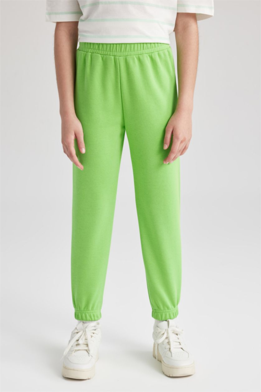 GIRLS & TEENS Neon Green Girl Jogger Trousers