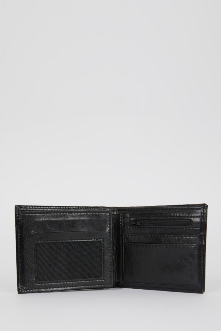 Erkek Siyah Erkek Suni Deri Cüzdan