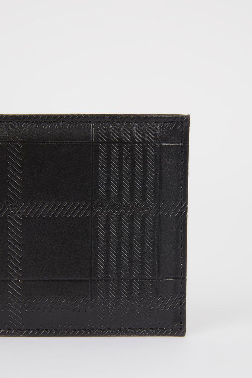 Erkek Siyah Erkek Suni Deri Cüzdan