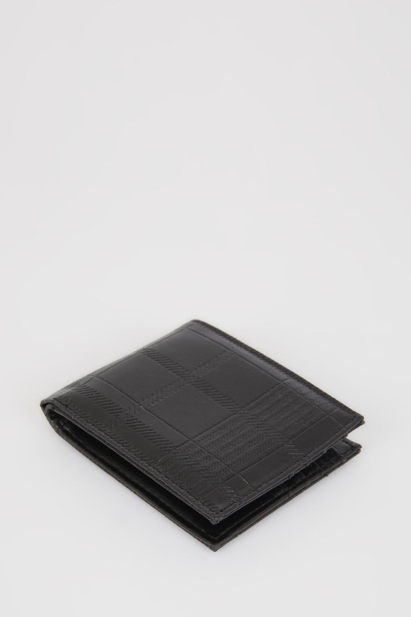 Erkek Siyah Erkek Suni Deri Cüzdan