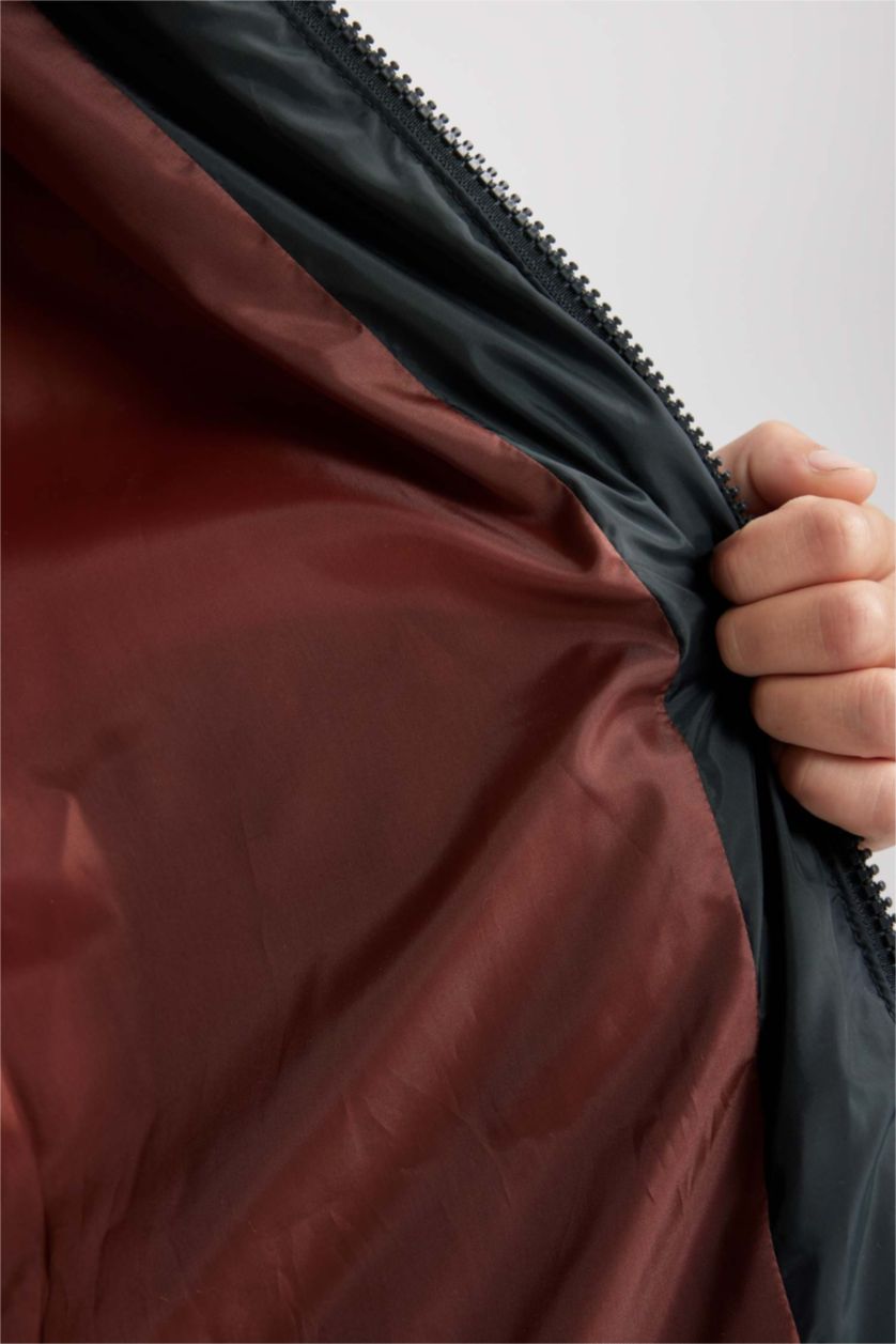 أولاد أنثرا قمصلة نفخ ولادي بغطاء للرأس