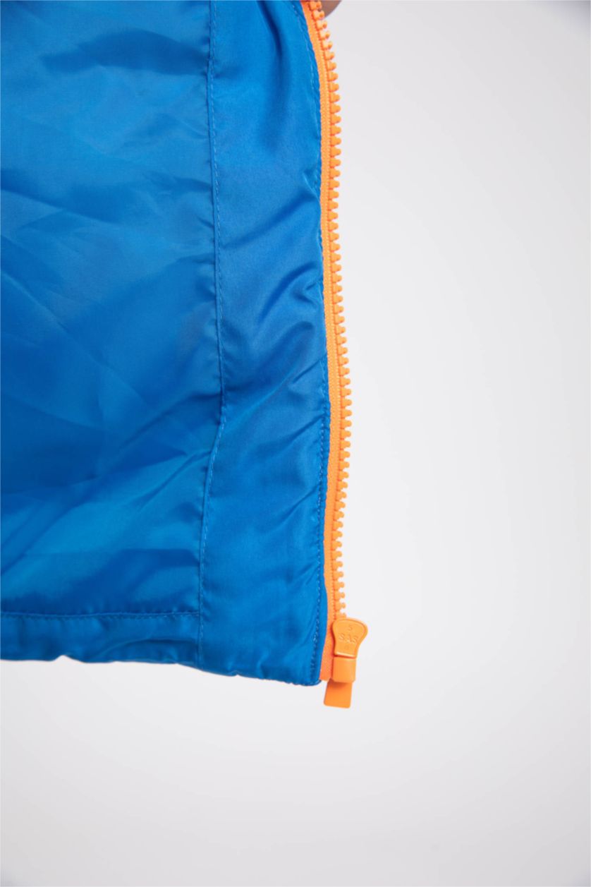 GARÇONS Bleu Doudoune à Capuche Pour Garçon