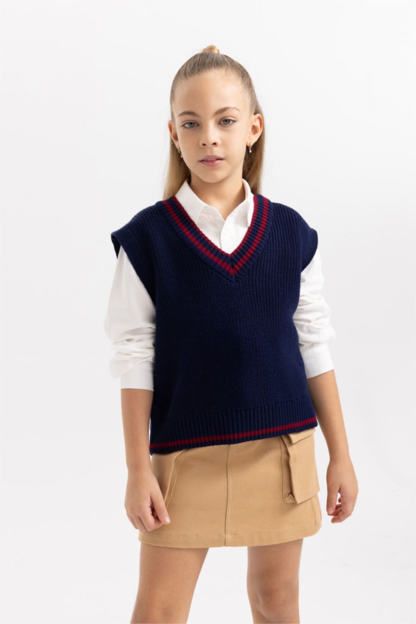 GIRLS & TEENS NAVY Girl Sweater Vest