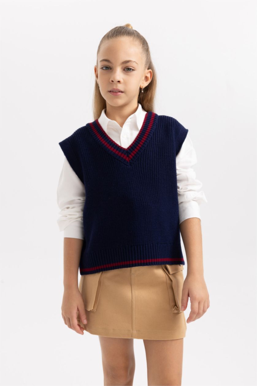 GIRLS & TEENS NAVY Girl Sweater Vest