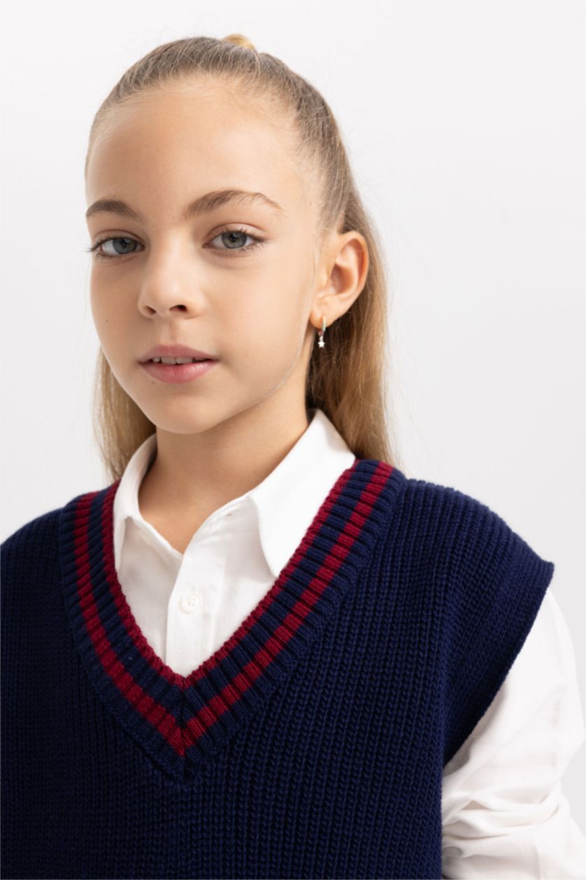 GIRLS & TEENS NAVY Girl Sweater Vest