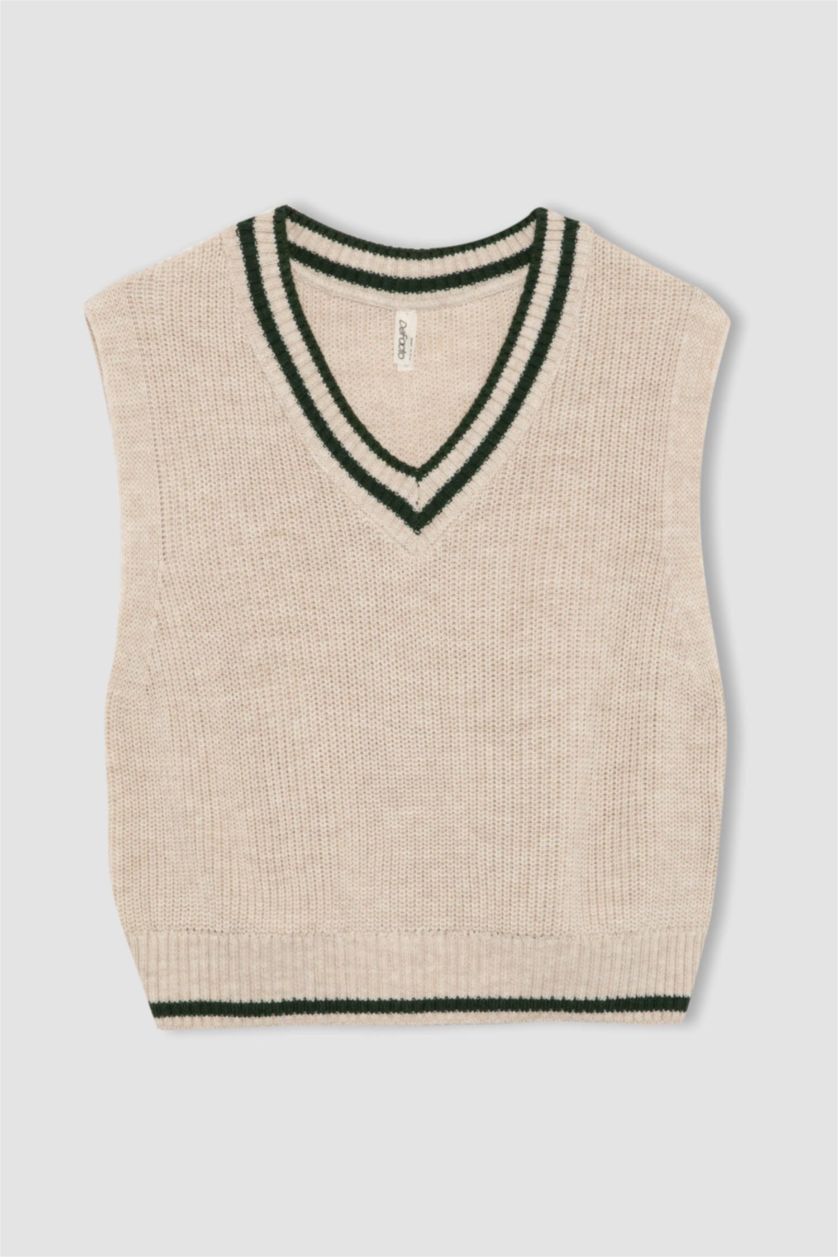 GIRLS & TEENS Ecru Girl Vest