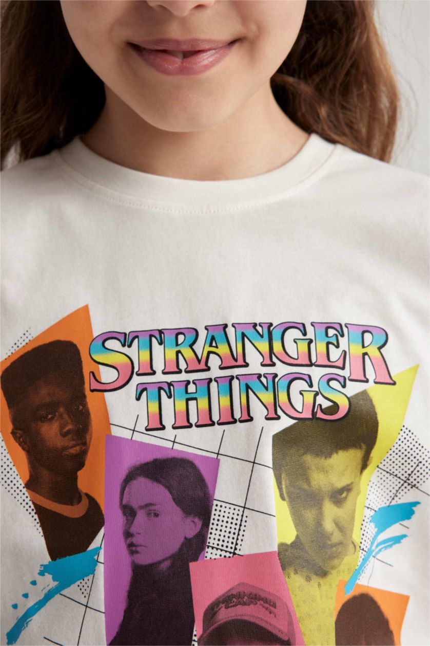 بناتي بيج فاتح تي شيرت قصة مريحة من سترينجر ثينقز