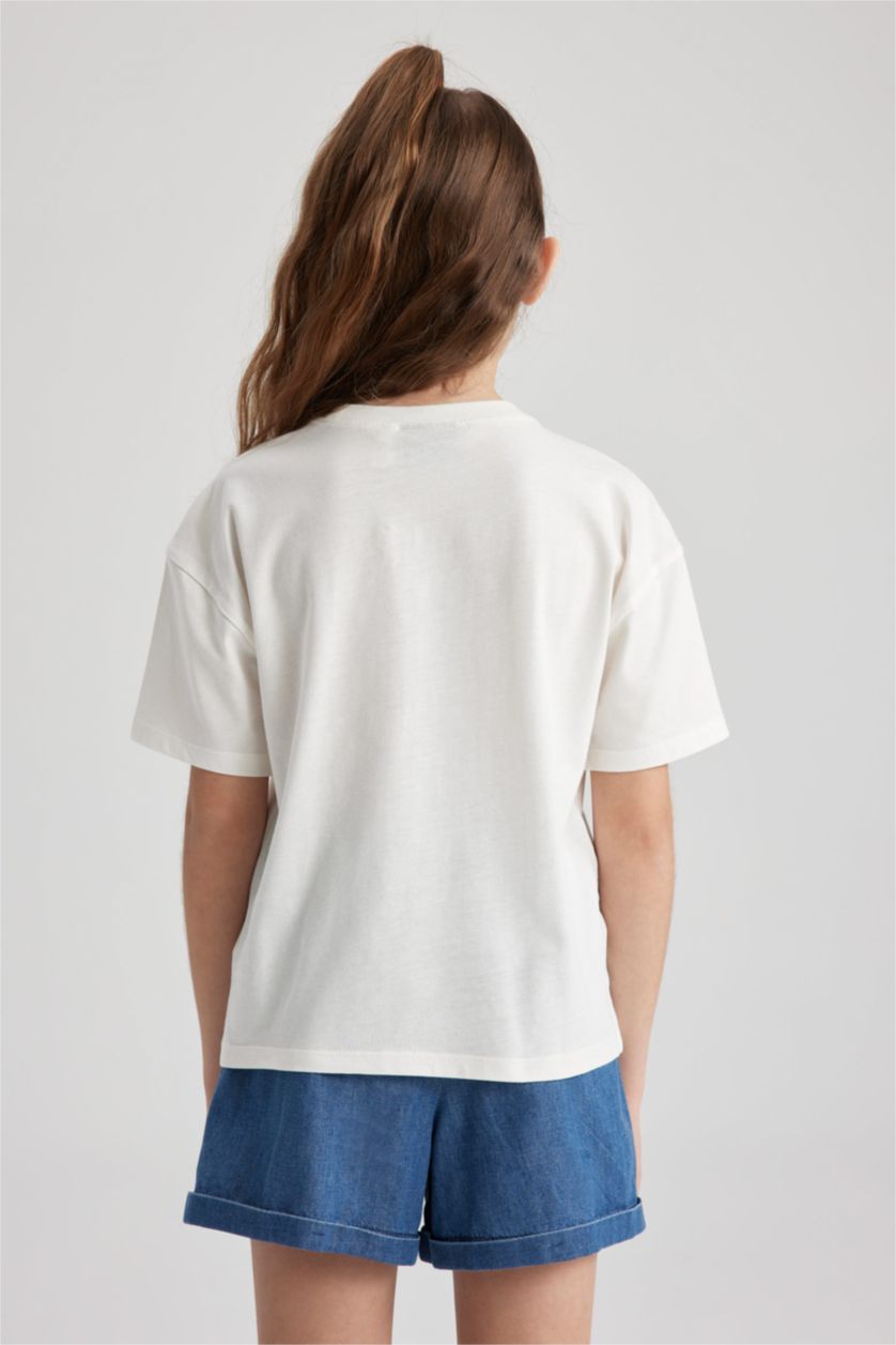 بناتي بيج فاتح تي شيرت قصة مريحة من سترينجر ثينقز