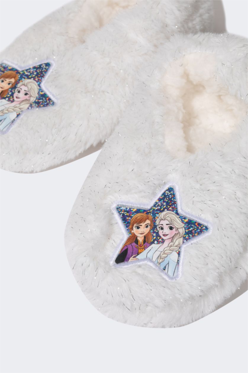 Girls & Teens White Girl Frozen Licensed Winter Socks