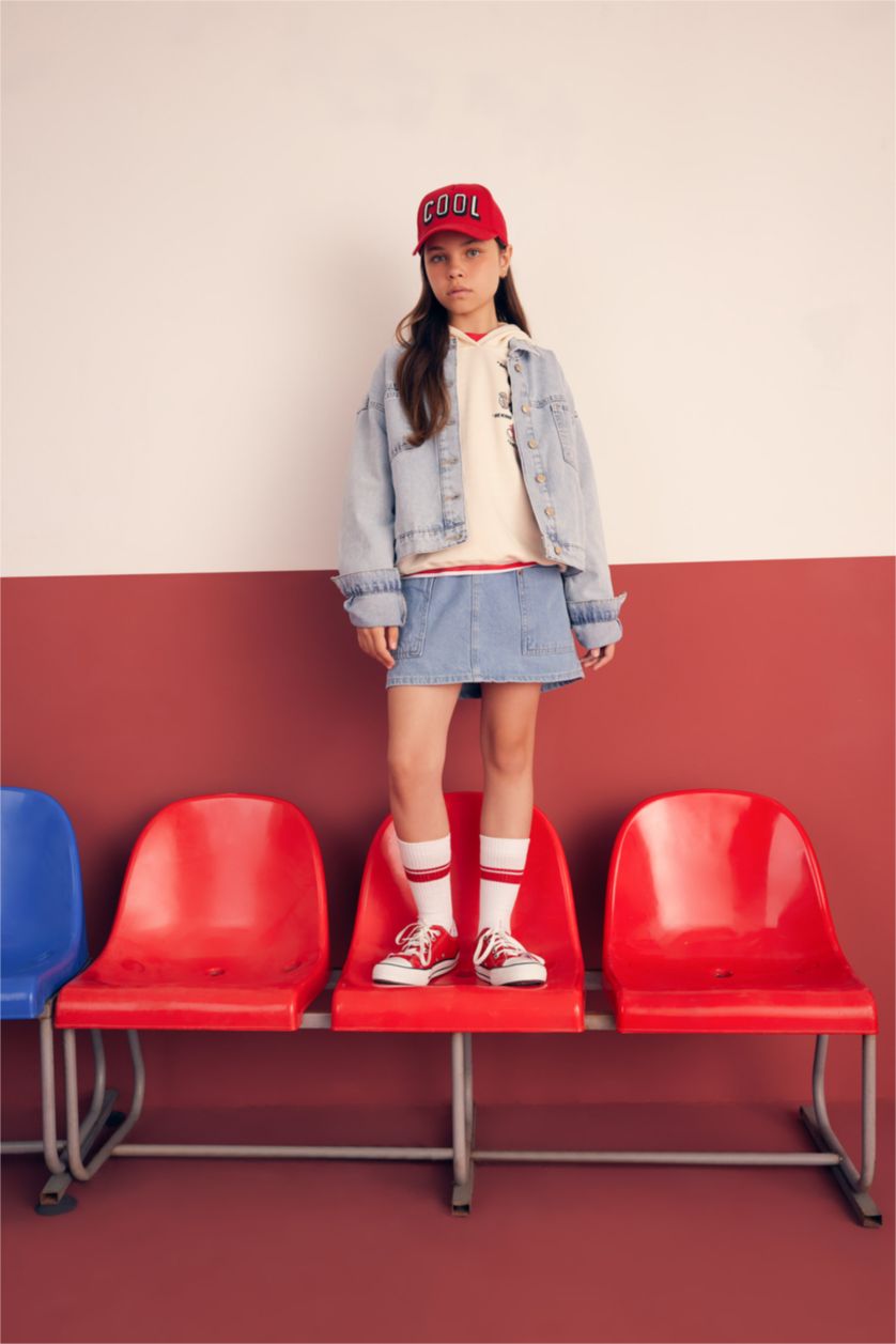 GIRLS & TEENS Light Blue Girl Jacket