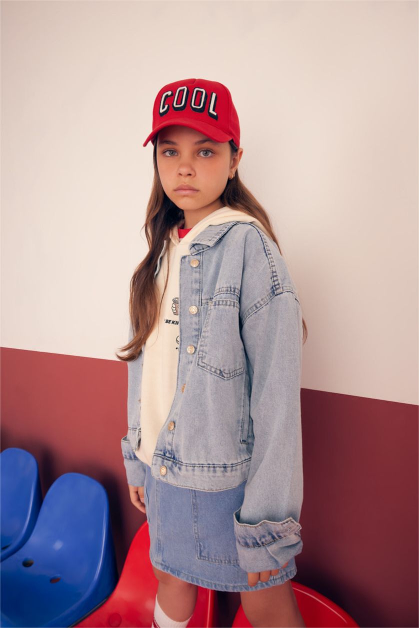 GIRLS & TEENS Light Blue Girl Jacket