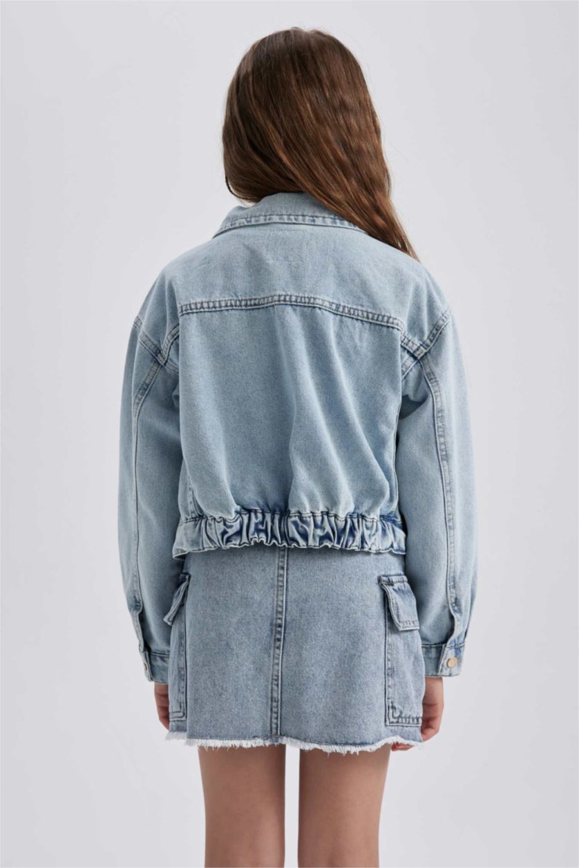 GIRLS & TEENS Light Blue Girl Jacket