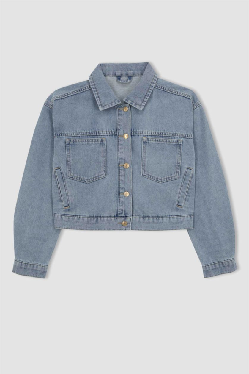 GIRLS & TEENS Light Blue Girl Jacket