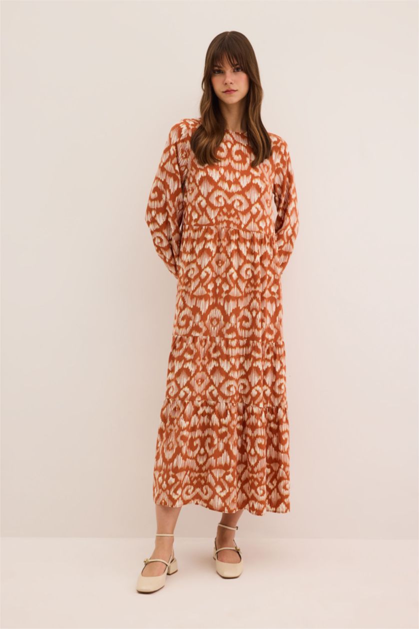 WOMAN Dark Orange Dress