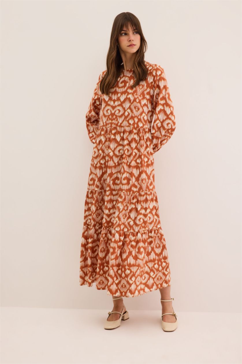 WOMAN Dark Orange Dress