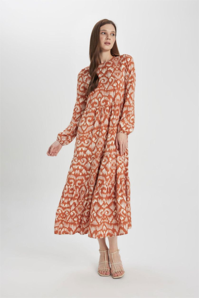 WOMAN Dark Orange Dress