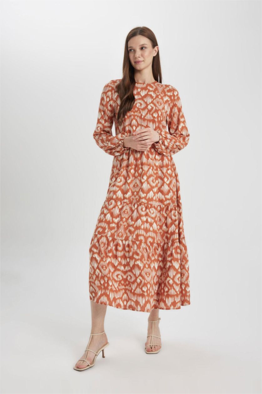 WOMAN Dark Orange Dress