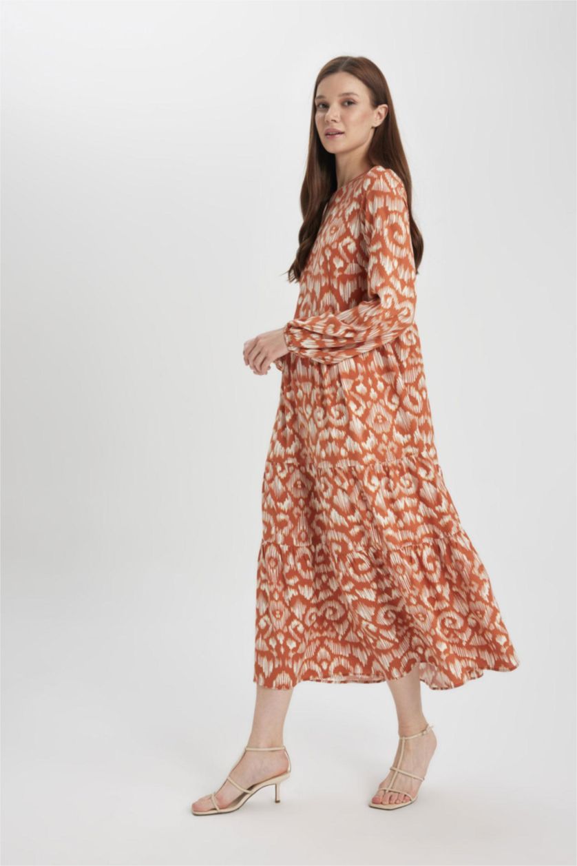 WOMAN Dark Orange Dress