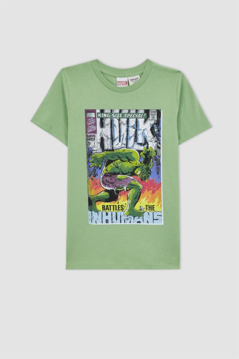 GARÇONS Vert Clair Pyjama Garçon Marvel Comics