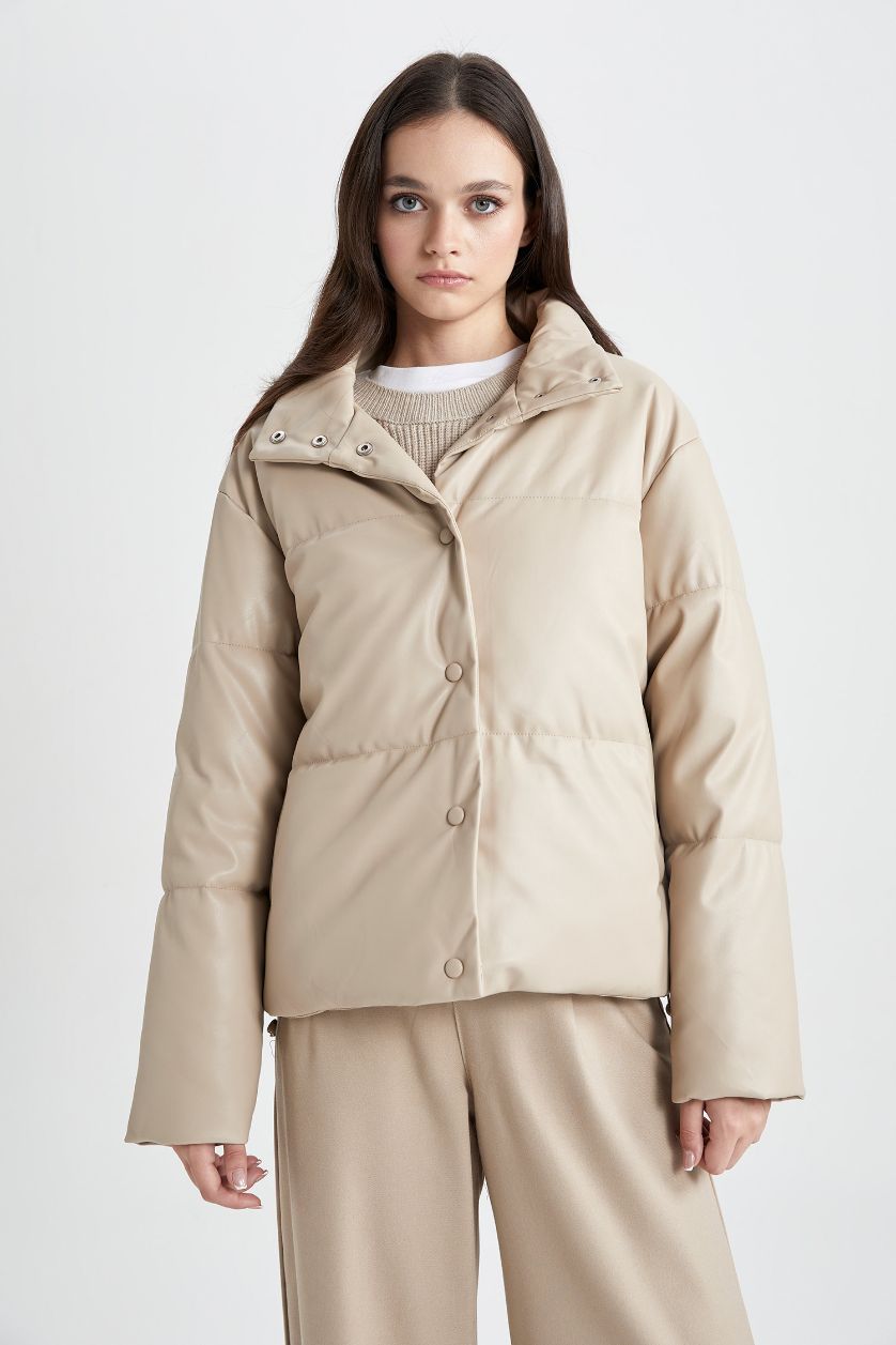 FEMME Beige Manteau Imperméable