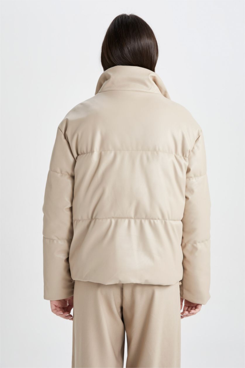FEMME Beige Manteau Imperméable