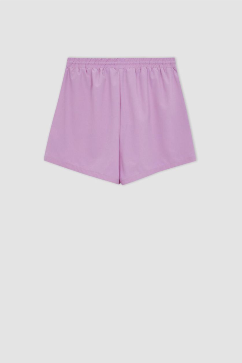 WOMAN Pink Standard Fit Sports Woven Shorts