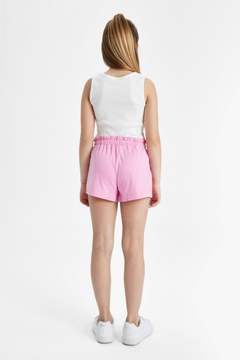 Girls & Teens Pink Girl Medium Heavyweight Fabric Shorts