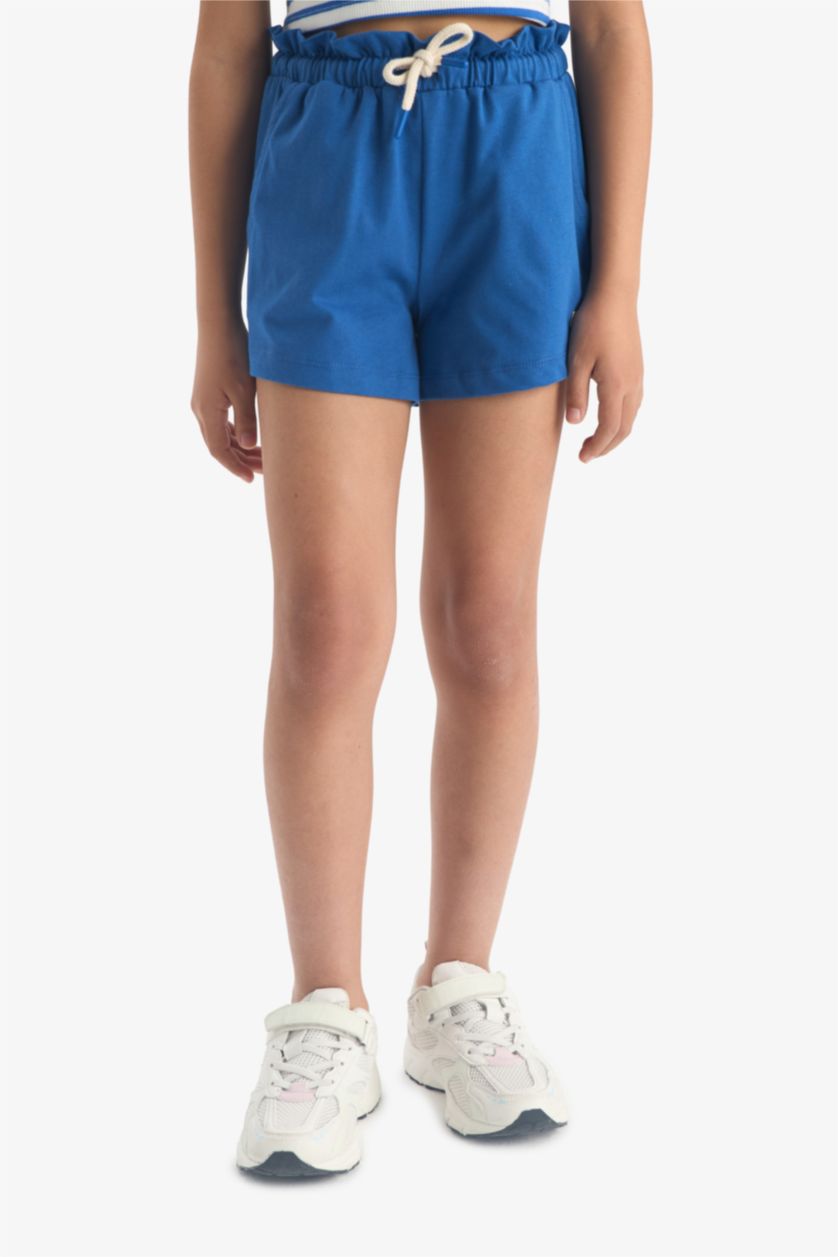 GIRLS & TEENS Sax Girl Elastic Waist Printed Shorts