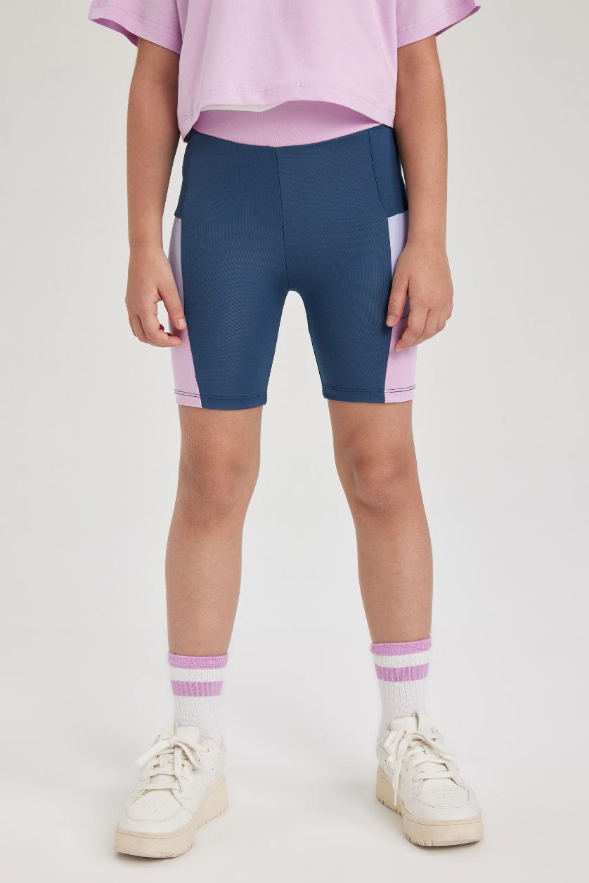 FILLES Indigo Leggings Courte Longueur pour Fille