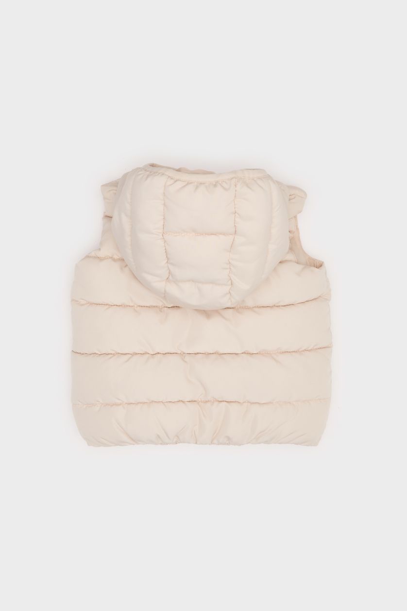 Kız Bebek Taş Kız Bebek Su İtici Kapüşonlu Fermuarlı Şişme Yelek