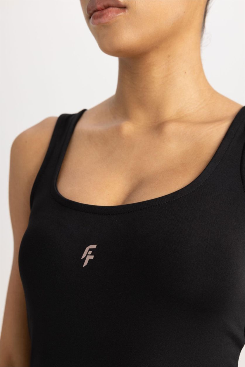 WOMAN Black Defacto Fit Standard Fit Dress