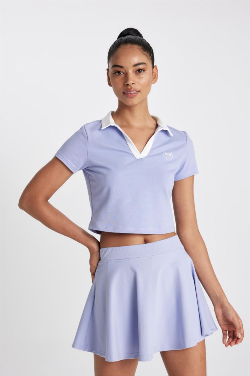 FEMME Violet Mini-jupe de tennis de DeFactoFit