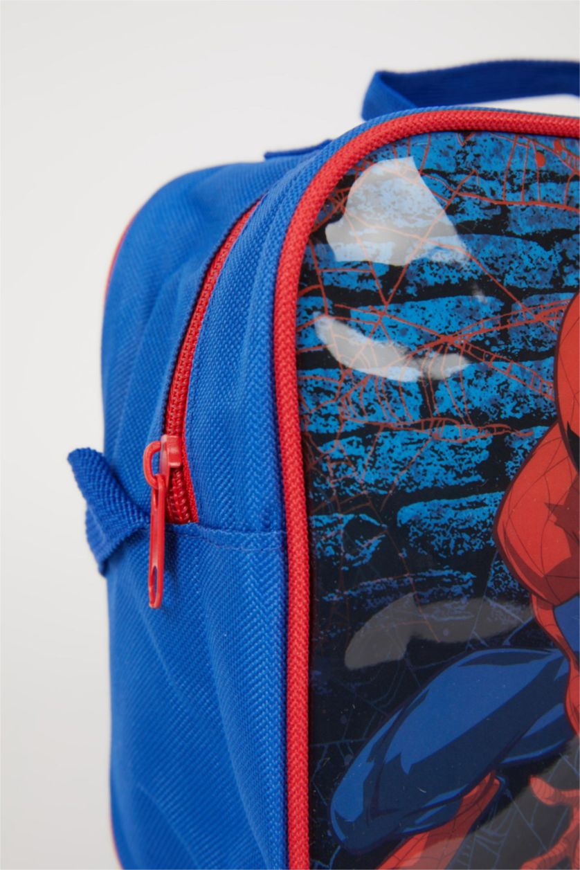 Мальчики и подростки Саксонский синий Рюкзак Marvel Spiderman для мальчиков, Школьная коллекция