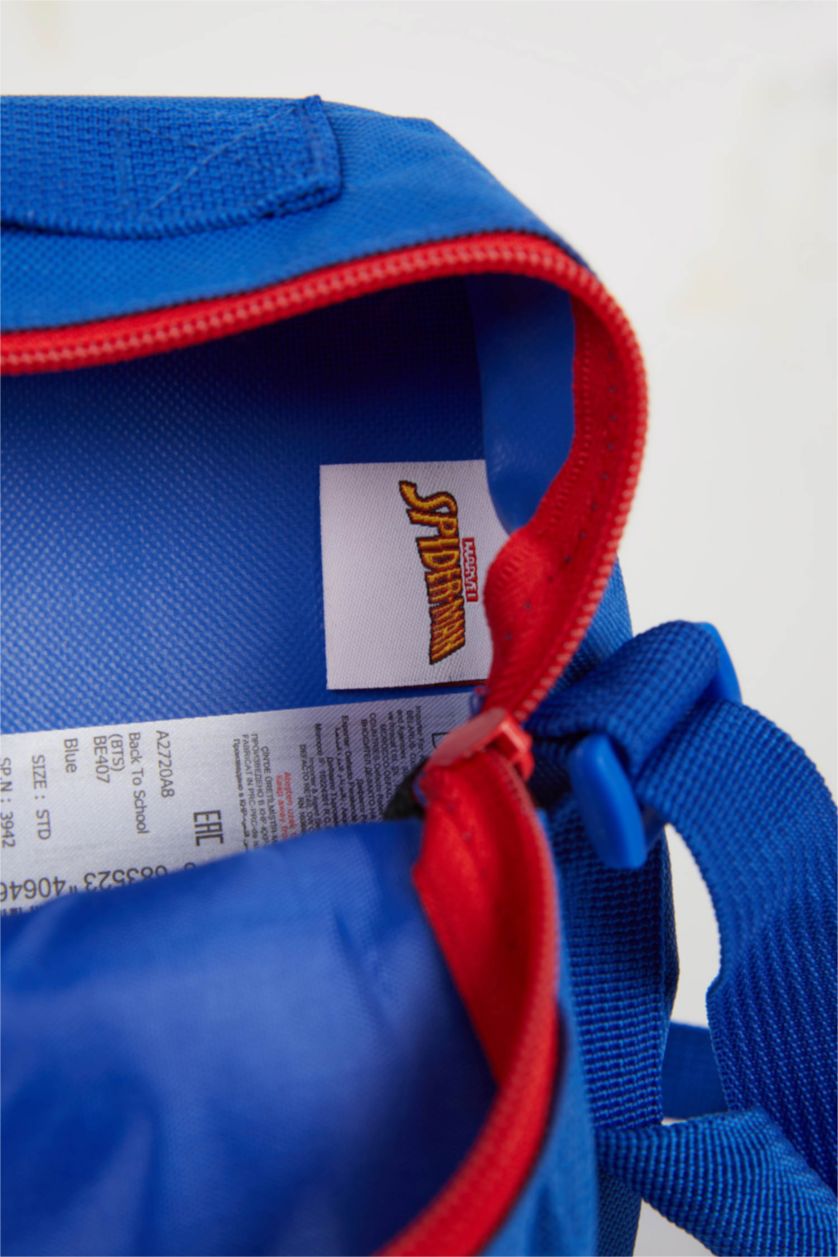 Мальчики и подростки Саксонский синий Рюкзак Marvel Spiderman для мальчиков, Школьная коллекция