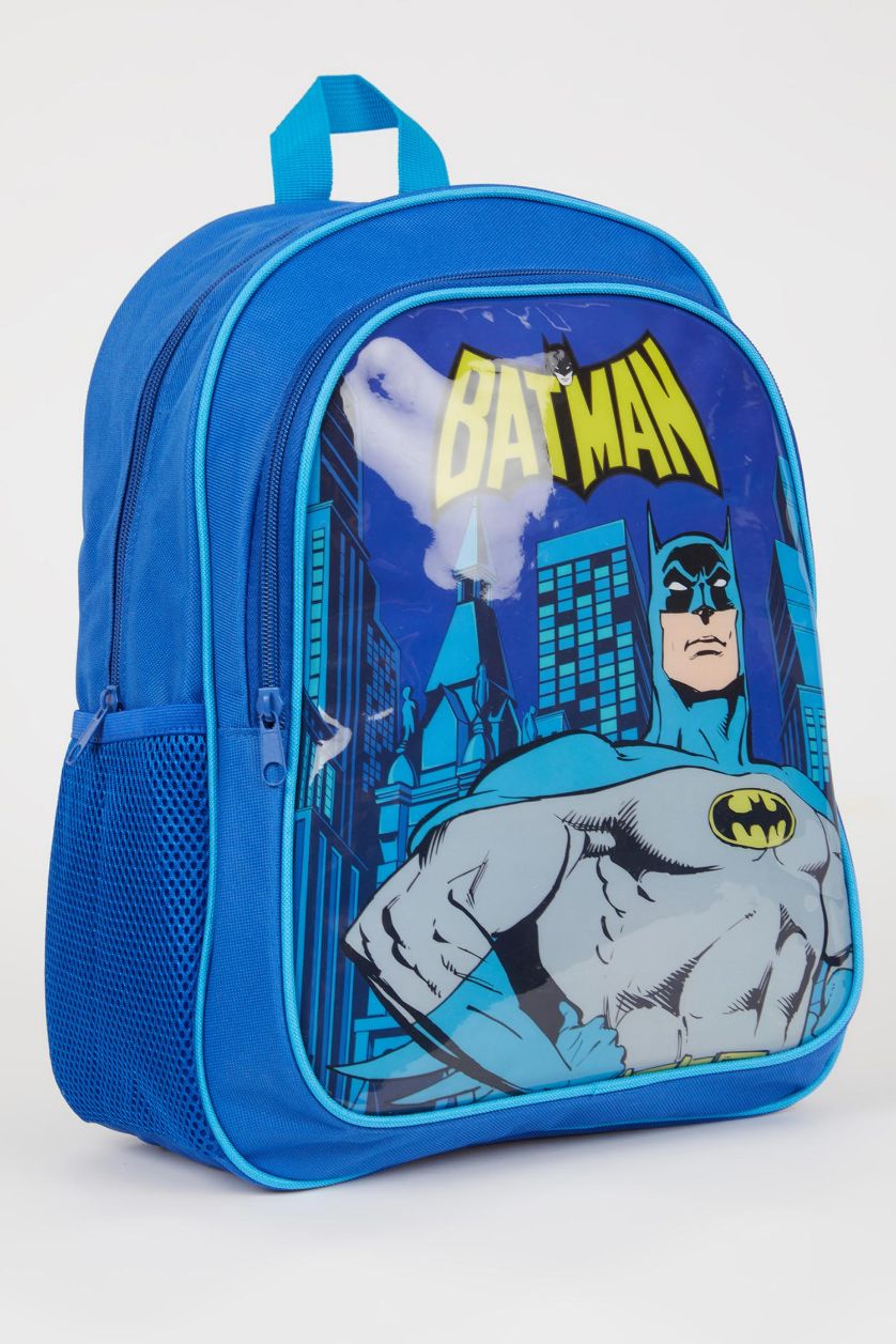Erkek Çocuk - Genç Erkek Koyu Mavi Erkek Çocuk Batman Sırt Çantası