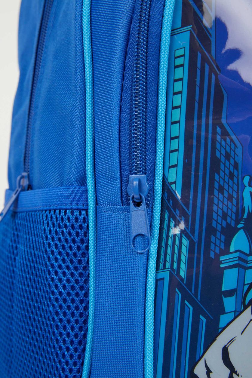 Erkek Çocuk - Genç Erkek Koyu Mavi Erkek Çocuk Batman Sırt Çantası