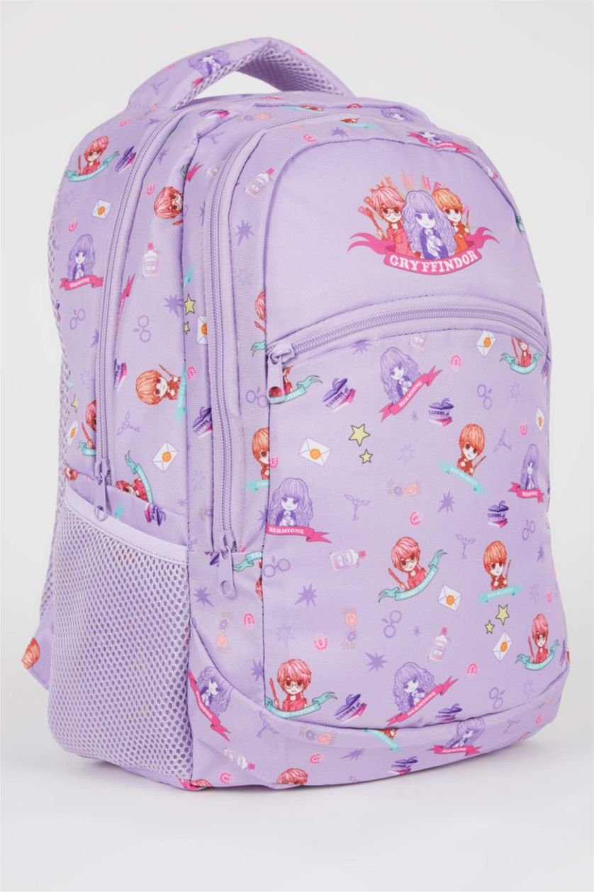 Девочки и подростки Сиреневый Рюкзак Harry Potter для девочек, Школьная коллекция