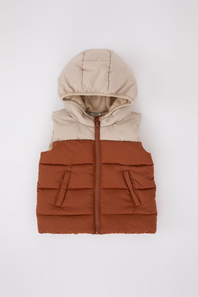 BÉBÉ GARÇON Marron Clair Veste Coupe Régulière Pour BéBé Garçon