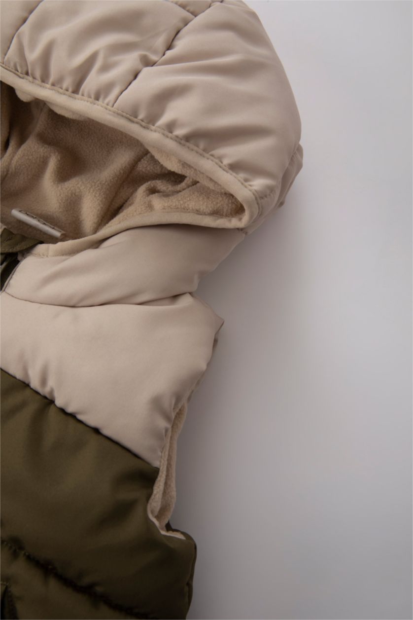 BÉBÉ GARÇON Kaki Veste Coupe Régulière Pour BéBé Garçon