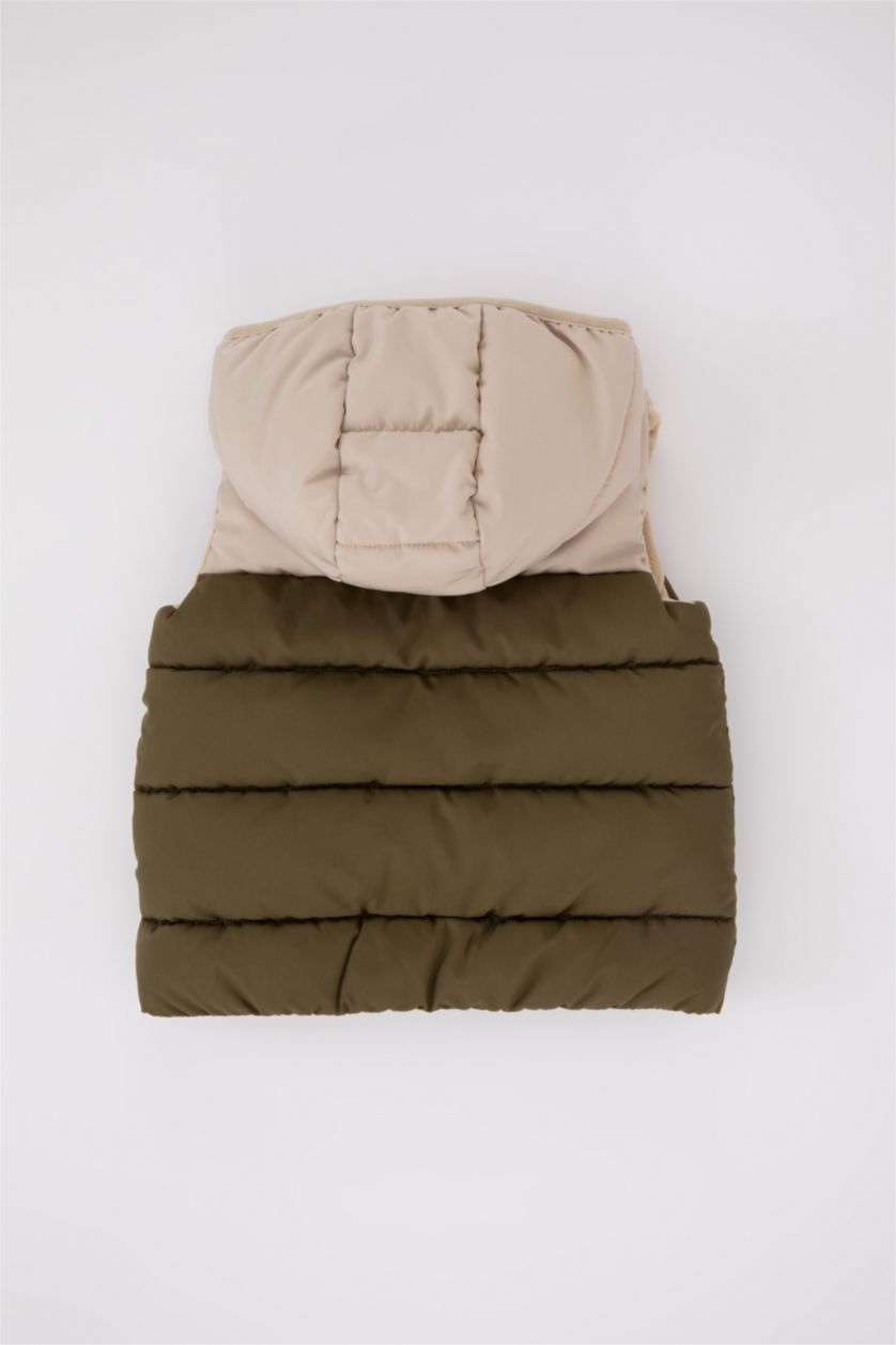 BÉBÉ GARÇON Kaki Veste Coupe Régulière Pour BéBé Garçon