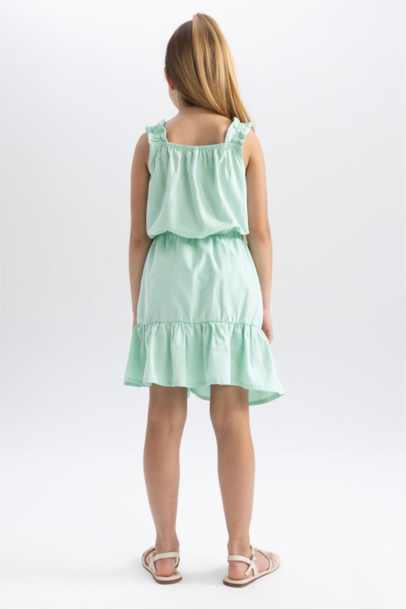 FILLES Turquoise Ensemble Tissé 2 Fille