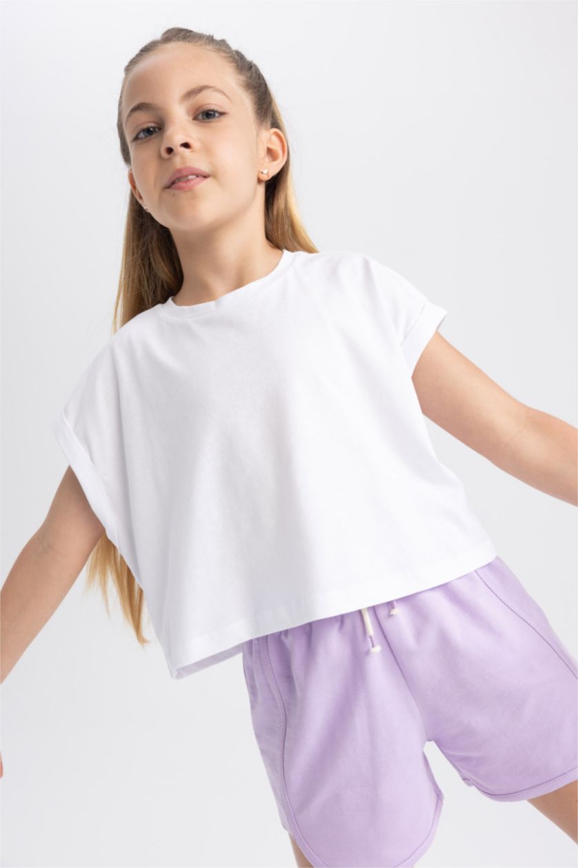 FILLES Blanc Ensemble En Tricot 2 Fille