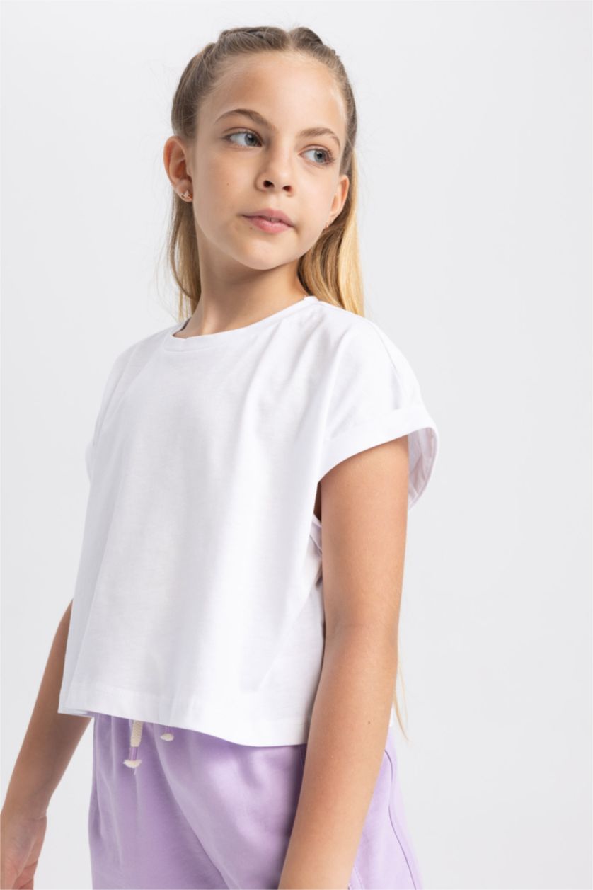 FILLES Blanc Ensemble En Tricot 2 Fille