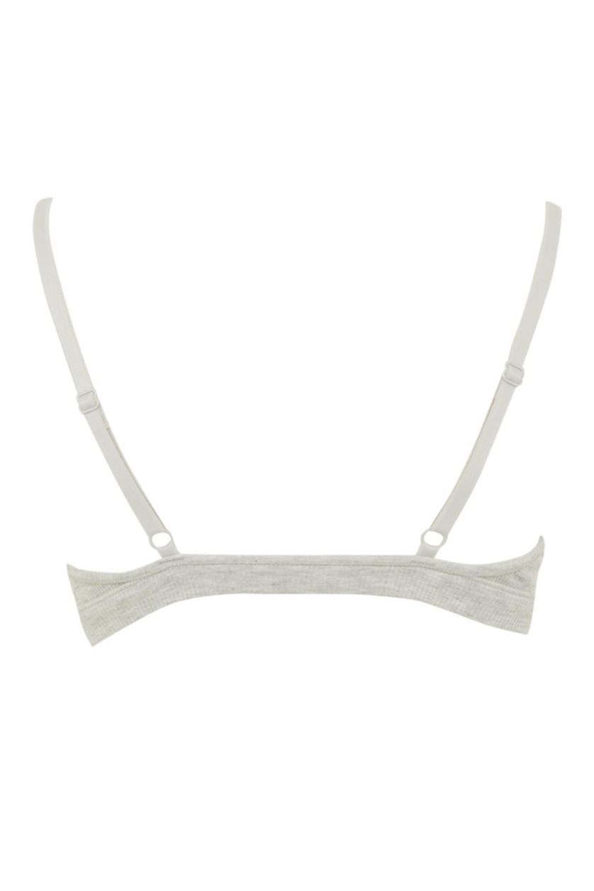 حريمي ميلانج رمادي حمالة صدر برا ببطانة قابلة للازالة من Fall In Love