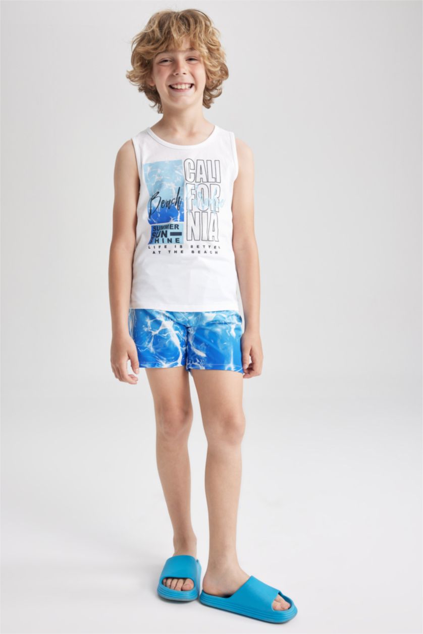 أولاد أكوا سيت ولادي شورت وفانيلة - قطعتين