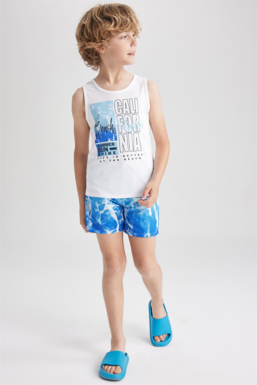 أولاد أكوا سيت ولادي شورت وفانيلة - قطعتين