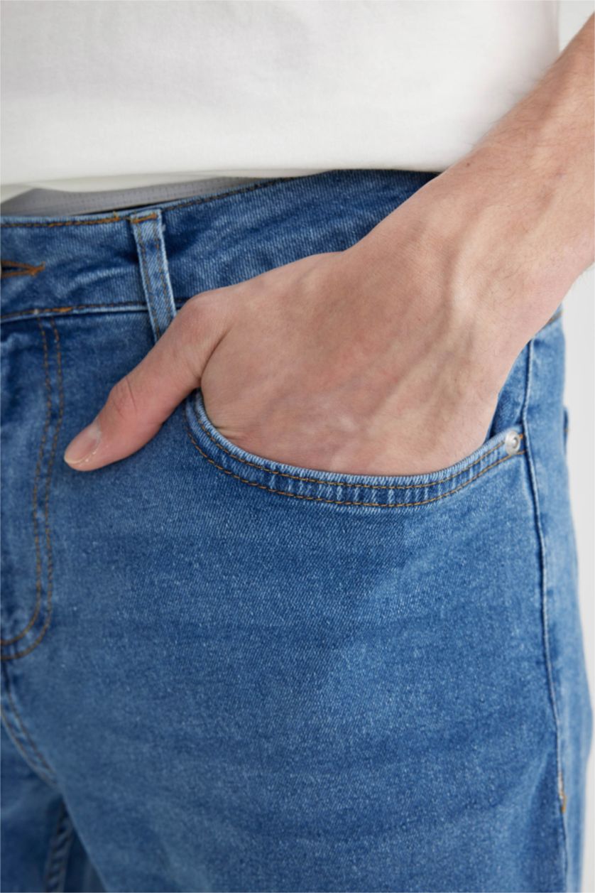 رجال أزرق فاتح بنطلون جينز سيرجيو قصة عادية