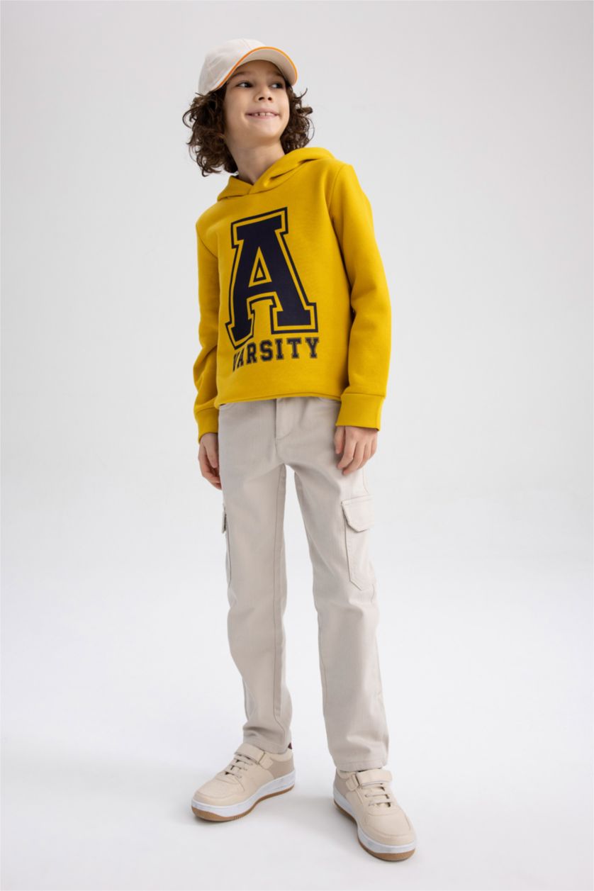 Erkek Çocuk - Genç Erkek Sarı Sweatshirt Erkek Çocuk