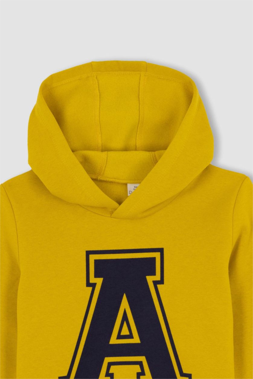 Erkek Çocuk - Genç Erkek Sarı Sweatshirt Erkek Çocuk